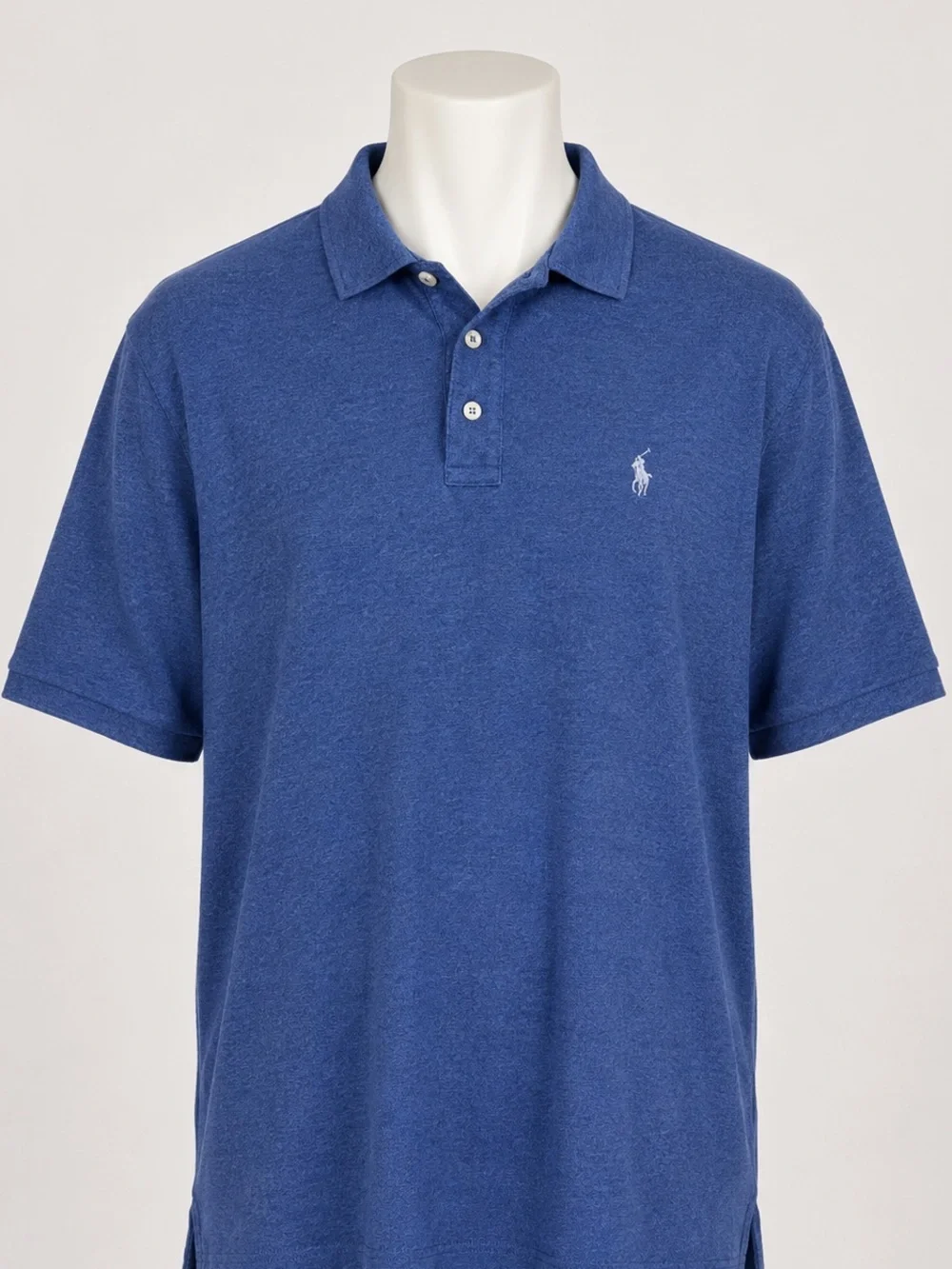 Polo by Ralph Lauren Men's Blue Shirt Polo Short Sleeve Size Large